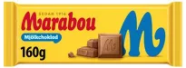 Шоколадная плитка Marabou молочный шоколад, 160 г 
