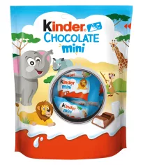 Kinder Chocolate Mini, 120 г, пакет мини-шоколадных батончиков 
