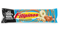 Печенье Filipinos с солёной карамелью в белом шоколаде, 118 г 

