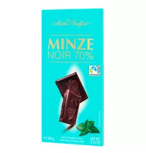 Maitre Truffout Темный шоколад 70% со вкусом мяты 100гр.