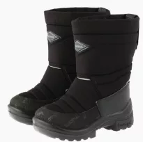 Детские зимние сапоги Kuoma размер 23 черные 
