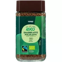 Coop pikakahvi luomu 100 g — органический растворимый кофе из Финляндии  
