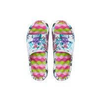Женские сандалии 36-41 зеленые/розовые