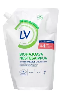 LV биоразлагаемое жидкое мыло 1,2л 

