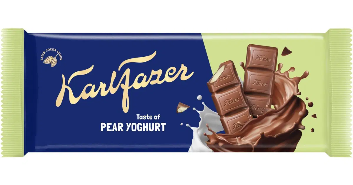 Karl Fazer päärynäjogurtti levy 100g