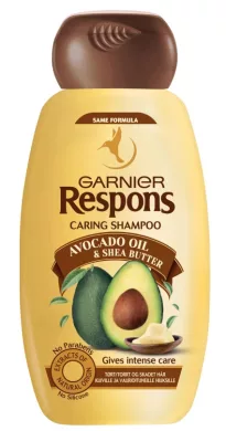 Шампунь Garnier Respons с маслом авокадо и маслом ши, 250 мл 
