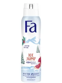 Fa Ice Jump Winter Splashes Дезодорант, Гранат 150мл 