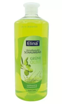 Elina Пена для ванн Green Olive 1 л 
