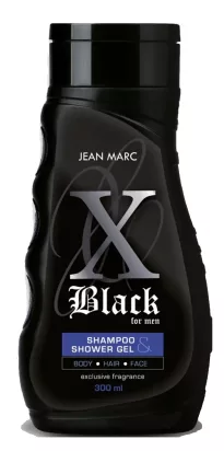 JEAN MARC X-BLACK 2в1 Гель для душа и Шампунь мужской 300 мл