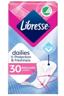 Libresse Regular ежедневные прокладки 30 шт
