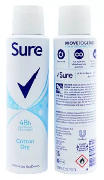 Sure Cotton Dry Антиперспирант 150мл