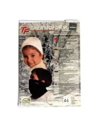 Детский воротник (лыжная маска) Thermoform, 4-6 лет, белый 
