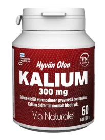 Hyvän Olon Калий 300 мг 60 табл
