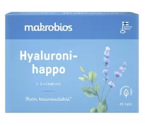 Makrobios Гиалуроновая кислота и витамин C 45 табл