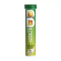 Sana-sol растворимый крепкий B-Energy шипучие таблетки 15 шт