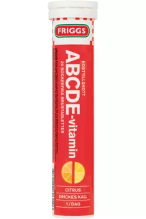 Friggs ABCDE мультивитамины шипучие 20 таблеток