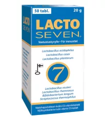Lacto Seven молочнокислых бактерий + инулин 50 таблеток

